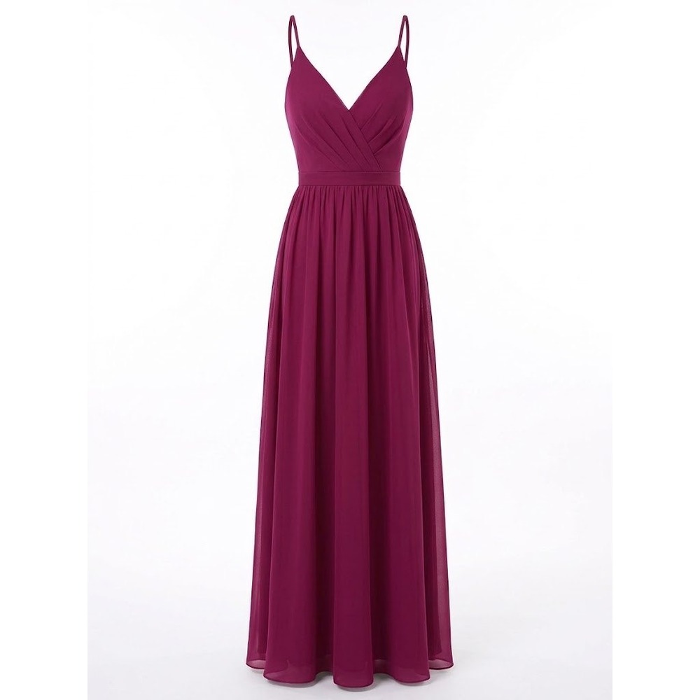 Vera Wang Dress Womens Large Purple Gown Eveningwear Glam Whimsygoth Sequin Mesh